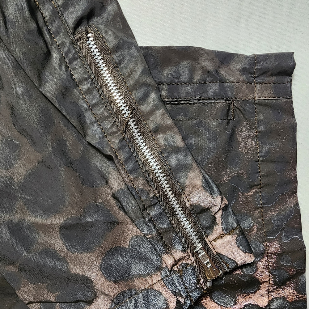 Helmut Lang Reflective Leopard Zip-Up Jacket Size Large MSRP $635 NWT - Picture 4 of 16